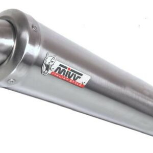 MIVV UNIVERSAL Schalldämpfer links X-CONE 105 ST. STEEL 55mm
