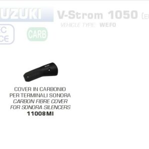 11008MI-Arrow Zubehör Hitzeschutz Carbon