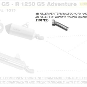 11017DB-ARROW DB-Killer für Sonora Racing Schalldämpfer