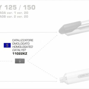 11022KZ-Arrow Einschubkatalysator für 54 mm / Euro 4 Norm