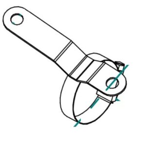 50.73.896.0-MIVV Schelle für B.032.LDRB