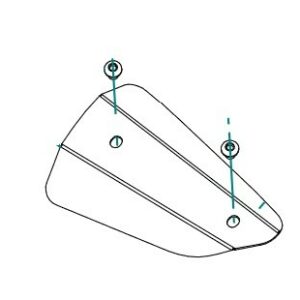 50.CR.043.0-MIVV Hitzschutz für BMW G 310 R 18-22