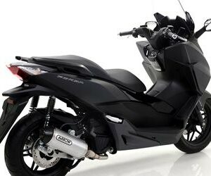 53056KZ-Arrow Krümmer mit Kat für Race-Tech Endschalldämpfer Honda Forza 125 ´15