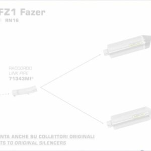 71344MI-Arrow Racing Krümmer Yamaha FZ1 - FZ1 FAZER 06-16
