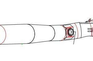 5740261-ARROW Verbindungsrohr in Titan S1000RR 12-