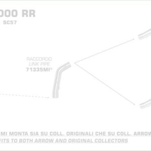 71336MI-Arrow Racing Krümmer Honda CBR 1000 RR 06-07