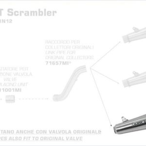 Arrow X-Kone Edelstahl BMW R Nine T ´14-19/Scrambler ´16-19