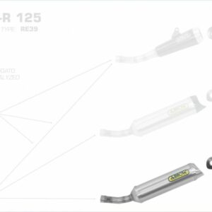 Arrow Street Thunder Titan Yamaha YZF-R 125 19-21/MT 125 20-