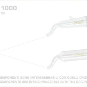 71706MI-Arrow Racing Krümmer Kawasaki Versys 1000 19-