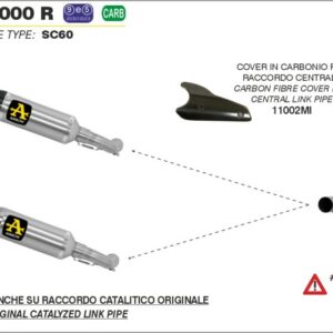 Arrow Thunder Titan Honda CB 1000 R 08-16
