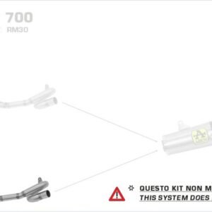 71735MI-Arrow Krümmer Yamaha Tracer 700 20-