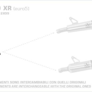71751MI-Arrow Krümmer 4in1 BMW S 1000 XR 20-21