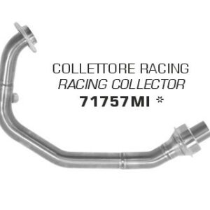 71757MI-Arrow GP2 Edelstahl schwarz Husqvarna Svartpilen 125 21-