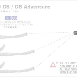 Arrow MaXi Race-Tech Titan BMW R 1250/R 1200 GS 13-21