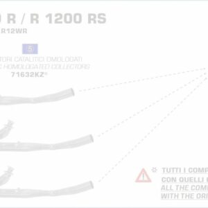 Arrow MaXi Race-Tech Aluminium, BMW R 1200 R / RS