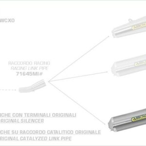 Arrow Race-Tech Aluminium Suzuki SV 650 16-20