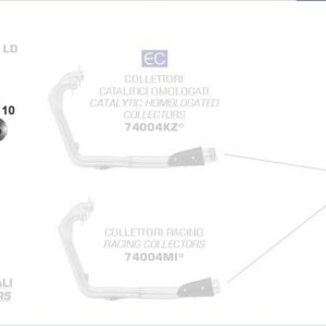 Arrow Nichrom Pro-Racing silencers (right & left) Moto Guzzi V7 III 17-18