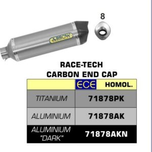 Arrow Race-Tech Aluminium schwarz", " Benelli TRK 502