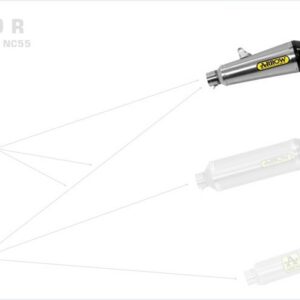 Arrow X-Kone silencer Honda CB 300 R 18-19