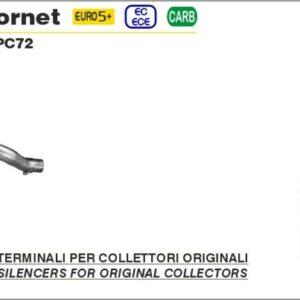 ARROW Pro-Race Edelstahl schwarz HONDA CB 500 Hornet 2024