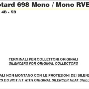 ARROW PRO-RACE TitanDUCATI HYPERMOTARD 698 MONO 24-