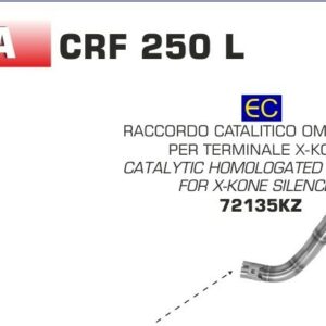 72135KZ-Arrow Verbinungsrohr mit Kat Honda CRF 250 Rally 17-201