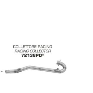 72138PD-Arrow Racing Krümmer KSR Moto TW 125 SM 17-18