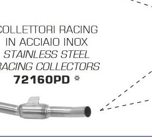 72160PD-Arrow Krümmer Edelstahl Yamaha Tenéré 700 19-20