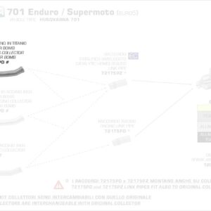 72183PD-Arrow Titankrümmer mit Powerbomb HUSQVARNA 701 ´21