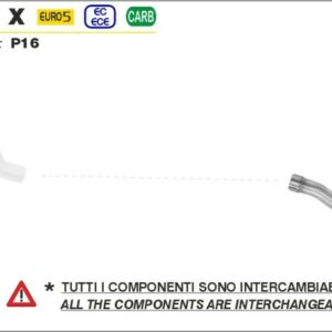 ARROW Krümmer BENELLI TRK 502 X 21-23