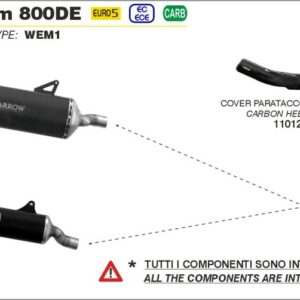 ARROW INDY-RACE Aluminium SUZUKI V-STROM 800DE-SE 23-24
