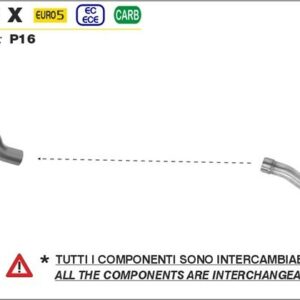 ARROW Indy Race Evo Titan BENELLI TRK 502 X 21-23
