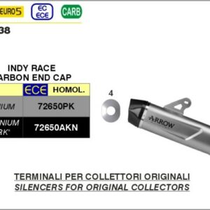 ARROW Indy-Race Titan QJ MOTOR SRT 800 23-24