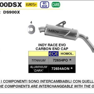 ARROW INDY RACE Titan VOGE VALICO 900 DSX 24-