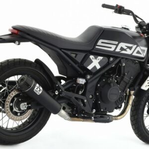 Arrow Rebel Edelstahl schwarz Brixton CrossFire 500 X 2021