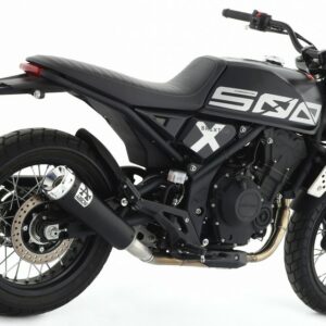 Arrow Rebel Edelstahl schwarz Brixton CrossFire 500 X 2021