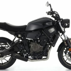 Arrow Rebel Edelstahl schwarz YAMAHA XSR 700 21-