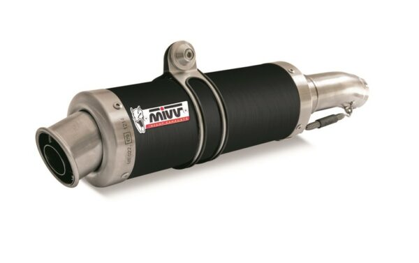 MIVV GP Edelstahl schwarz Aprilia RSV4 1000 APRC 11-15 - Tuono V4 1000 APRC 11