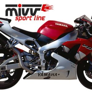 MIVV Oval Edelstahl Hochgelegt Yamaha YZF 1000 R1 98-01