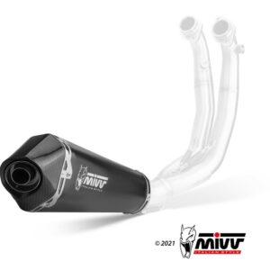 MIVV Delta Race Edelstahl schwarz Underbody Aprilia RS 660 20-24