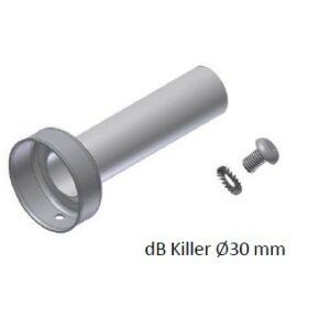 MIVV DB-Killer für MIVV UNIVERSAL Schalldämpfer rechts X-M1 ST. STEEL 55mm