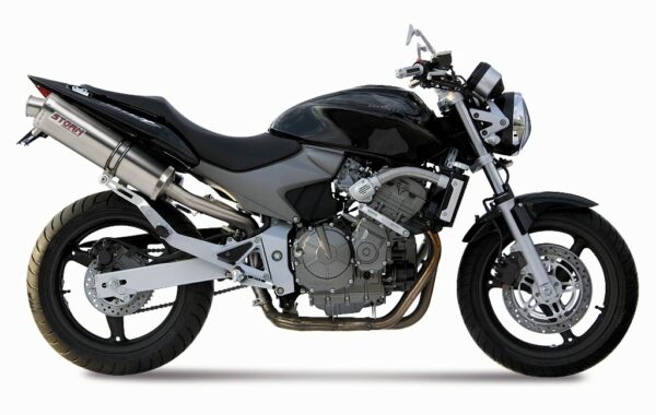 Storm by MIVV OVAL Edelstahl Honda Hornet 600´03/06