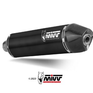 MIVV STR-1 Edelstahl schwarz HUSQVARNA 701 Enduro-Supermoto 21-24