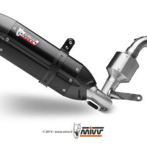MIVV Suono Edelstahl schwarz KTM 390 Duke 13-16