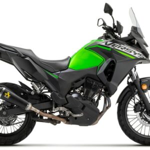 Arrow X-CONE Edelstahl schwarz KAWASAKI Versys-X 300 17-20