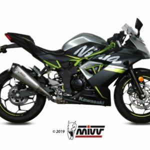 MIVV Delta Race Edelstahl Kawasaki Ninja 125/Z 125 19-22