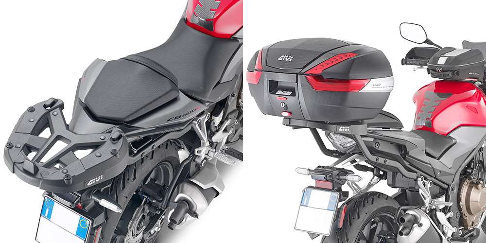 Topcase Träger für Monokey oder Monolock Koffer Honda CB500F (19-23)