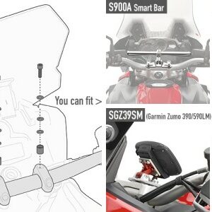 Adapterkit für die Montage der Smart Bar S900A oder der Smart Mount S901A