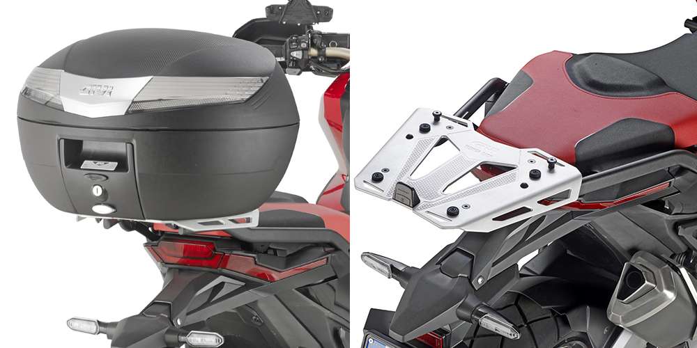 Topcase Träger für Monokey oder Monolock Koffer für Honda X-ADV 750, max. 6 kg Zuladung
