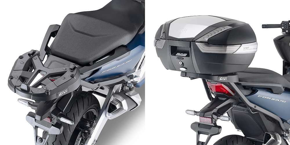 Topcase-Träger für Monokey oder Monolock Koffer für Honda FORZA 750
